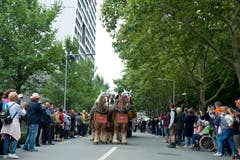 Impressionen des Festumzuges vom Landsgemeindeplatz in die Arena. (Bild: Maria Schmid)