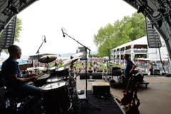 Soundcheck auf der Summerdays-Bühne. (Bild: Donato Caspari)