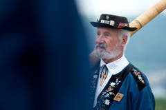 Impressionen des Festumzuges vom Landsgemeindeplatz in die Arena. (Bild: Maria Schmid)