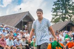 Impression vom Schwägalp Schwinget. (Bild: Werner Schlegel)