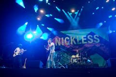 Die Band Nickless trat auf der V-Zug-Arena-Bühne auf. (Bild: Maria Schmid, Zug, 23. August 2019)