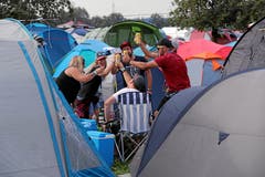 Impression vom Campingplatz am Freitag. (Bild: swiss-image.ch/Andy Mettler)