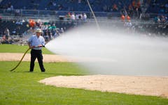 Mittagspause in der Arena. (Bild: Stefan Kaiser, Zug, 24. August 2019)