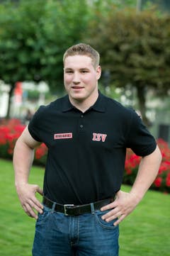 Ahnte Joel Wicki damals schon, dass er bald einer der besten Schwinger des Landes werden würde? (Bild: Eveline Beerkircher, Brunnen, 30. August 2014)