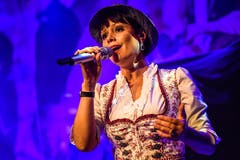 Francine Jordi. (Bild: Christian H. Hildebrand, Zuger Zeitung(Zug, 24.August 2019)