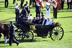 Bundespräsident Ueli Maurer am Festakt. (KEYSTONE/Ennio Leanza)