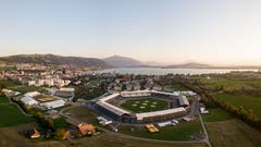 Der Tag danach. Blick auf das ESAF Gelände. (Bild: Daniel Hegglin, Zug, 26. August 2019)