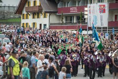 Viele Leute waren vor Ort. (Bild: Pius Amrein, Sörenberg, 27. August 2019)