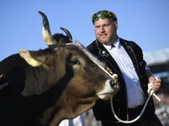 Zwei rechte Kaliber: Kolin und Christian Stucki (Bild: KEYSTONE/ENNIO LEANZA)