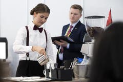 Weltmeisterin: Martina Wick, Restaurationsfachfrau EFZ, aus Arnegg.