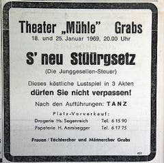 Notizen von Hans Segenreich auf einer Seite im Textbuch «Die Schicksalsmühle».