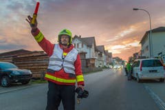 ... Verkehrsdienst enorm wichtig. So kann man ohne Verkehr ... (Bild: Michel Canonica, 2016)