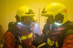 ... enorm wichtig. Ebenso müssen Feuerwehrler ... (Bild: Michel Canonica, 2016)
