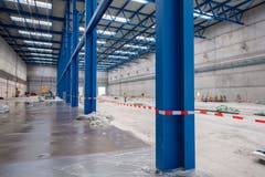 2500 Tonnen Stahl (mehr als im Kybunpark St.Gallen) wurden verbaut. (Bild: Urs Bucher)