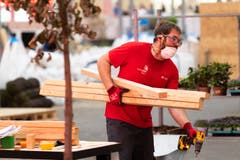 Landschaftsgärtner Mario Enz. (Bild: SwissSkills)