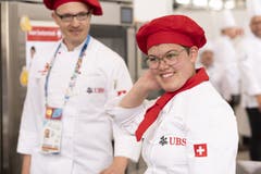 Bäckerin-Konditorin Sonja Durrer in der Backstube. (Bild: SwissSkills)