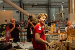 Bauschreiner Jérémie Droz. (Bild: SwissSkills)