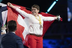 Holt Gold für die Schweiz: Sonja Durrer aus Krens OW. (Bild: SwissSkills)