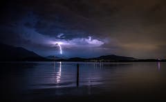 Blitzeinschlag ins Stanserhorn? (Bild: Daniel Hegglin, 28. August 2019)
