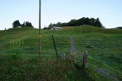 Bei der Schwägalp Passhöhe zweigt der Weg in nord-westlicher Richtung ab. (Bilder: Sandro Büchler)