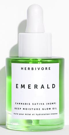 Für die Umweltbewussten Das Emerald-Oil des veganen Kosmetiklabels Herbivore beruhigt die Haut und befeuchtet. 65 Franken