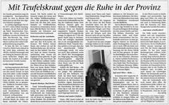 Erinnerungen an die junge Musikszene von 1977 bis in die 1990er-Jahre hinein. (Bild: Ausriss «St.Galler Tagblatt» - 9. Januar 2009)