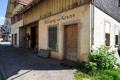 Eine royale Stallung: In Ennetbühl, dem Endpunkt der Wanderung, angekommen, bringt einem das Postauto zurück zum Ausgangspunkt auf der Passhöhe.