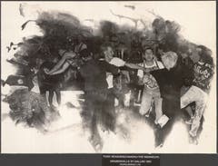 Eines der frühen Konzerte in der Grabenhalle: 1983 mischen Toxic Reasons und The Insane die Provinz auf. (Bild: Stadtarchiv der Ortsbürgergemeinde St.Gallen)