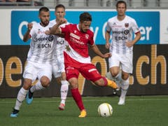 Nach dem Wegzug von Dejan Sorgic müsste Neuzugang Miguel Castroman für den FC Thun Tore schiessen - oder sie vorbereiten (Bild: KEYSTONE/PETER SCHNEIDER)