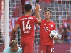 Ivan Perisic und Philippe Coutinho feierten ihr Heimdebüt mit Bayern München (Bild: KEYSTONE/EPA/ANDREAS GEBERT)