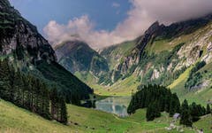 Seealpsee am 1. August. (Bild: Luciano Pau)