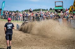 Salen-Reutenen TG - Am Einachserrennen Serrücken in Salen-Reutenen wird viel Action geboten.