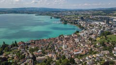 Zug von oben. (Bild: Daniel Hegglin, Zug, 3. August 2019)
