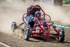 Salen-Reutenen TG - Am Einachserrennen Serrücken in Salen-Reutenen wird viel Action geboten.