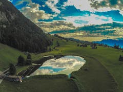Schöne Spiegelung im Schönenbodensee. (Bild: Renato Maciariello)