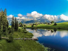 Wundervoller Ausblick auf den Schwendisee. (Bild: Renato Maciariello)