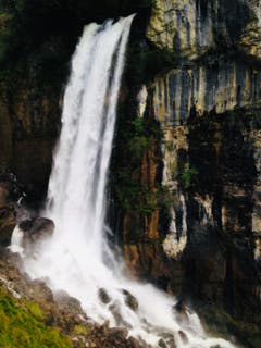Viel Wasser in den Seerenbachfällen. (Bild: Toni Sieber)