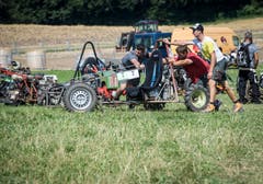Salen-Reutenen TG - Am Einachserrennen Serrücken in Salen-Reutenen wird viel Action geboten.