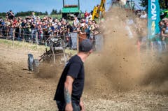 Salen-Reutenen TG - Am Einachserrennen Serrücken in Salen-Reutenen wird viel Action geboten.
