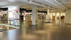Vögele Shoes mietete seit dem Einzug von Aldi rund die halbe Fläche des 1. Stocks.
