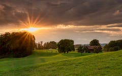 Sonnenuntergang bei Oberbüren. (Bild: Luciano Pau)
