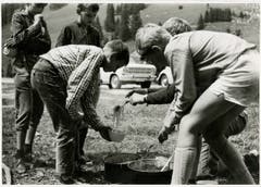 ... und Ferienlager für Kinder durchgeführt (hier ebenfalls 1968 in Sörenberg).