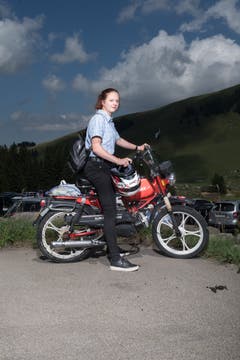 Andrea (16) aus Lichtensteig SG. (Bild: Benjamin Manser)