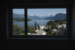 Was für eine Aussicht! (Bild: Boris Bürgisser, Luzern, 29. August 2019)