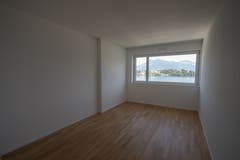 Das Aalto Hochhaus von innen. (Bild: Boris Bürgisser, Luzern, 29. August 2019)