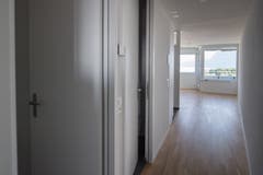 Das Aalto Hochhaus von innen. (Bild: Boris Bürgisser, Luzern, 29. August 2019)