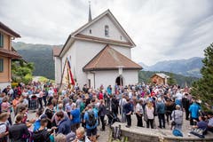 Hunderte von Zuschauer genossen die Älplerchilbi in Niederrickenbach.
