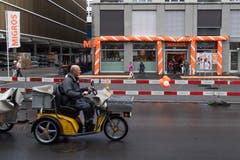 Auch die Migros ist mittlerweile geöffnet. (Bild: Boris Bürgisser, Kriens 29. August 2019)