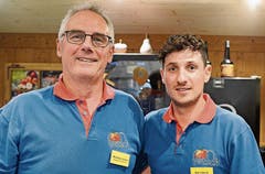Matthias Vetsch und Sohn Rolf finden die Wiga sehr gut.
