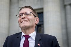 Solothurner Köpfe für Wahlen 2019: Er wurde immer wieder als Bundesratskandidat gehandelt, doch er sagte schliesslich ab: CVP-Ständerat und Jungvater Pirmin Bischof, einer der einflussreichsten Parlamentarier. (Bild: keystone)